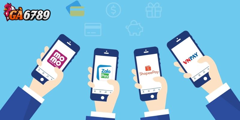 Cách sử dụng ví điện tử để nạp rút tiền tại Ga6789