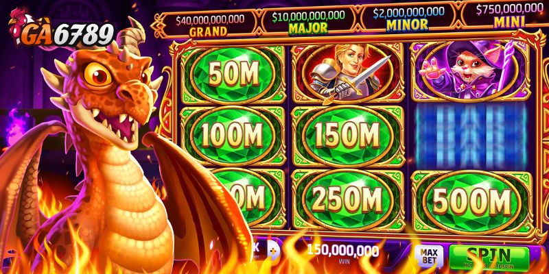 Jackpot khủng và vòng quay miễn phí