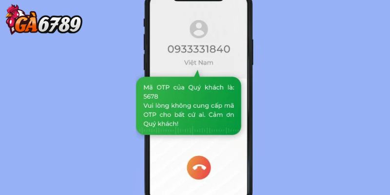 Không chia sẻ mã OTP cho bất kỳ ai