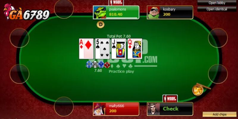 Poker tournament Giải đấu poker hấp dẫn