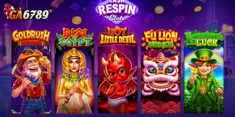 Slot game GA6789 có gì hấp dẫn - Thiết kế hiện đại