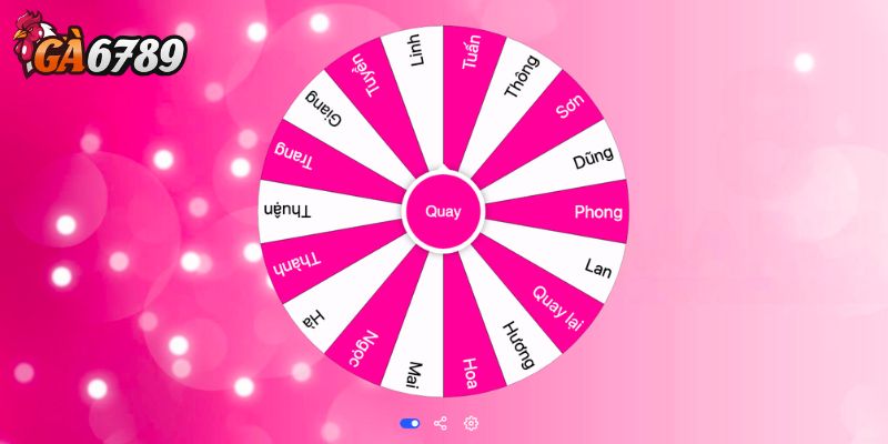 Thông tin chi tiết về vòng quay may mắn hằng ngày Ga6789